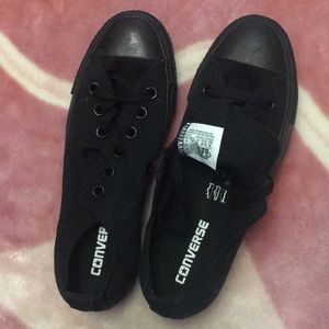 All black converse